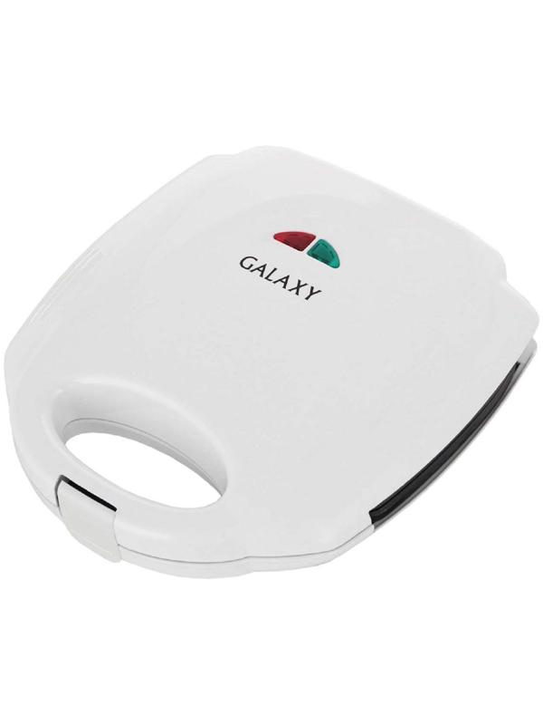 Сэндвичница Galaxy GL 2954, 800 Вт, приготовление тостов, белая