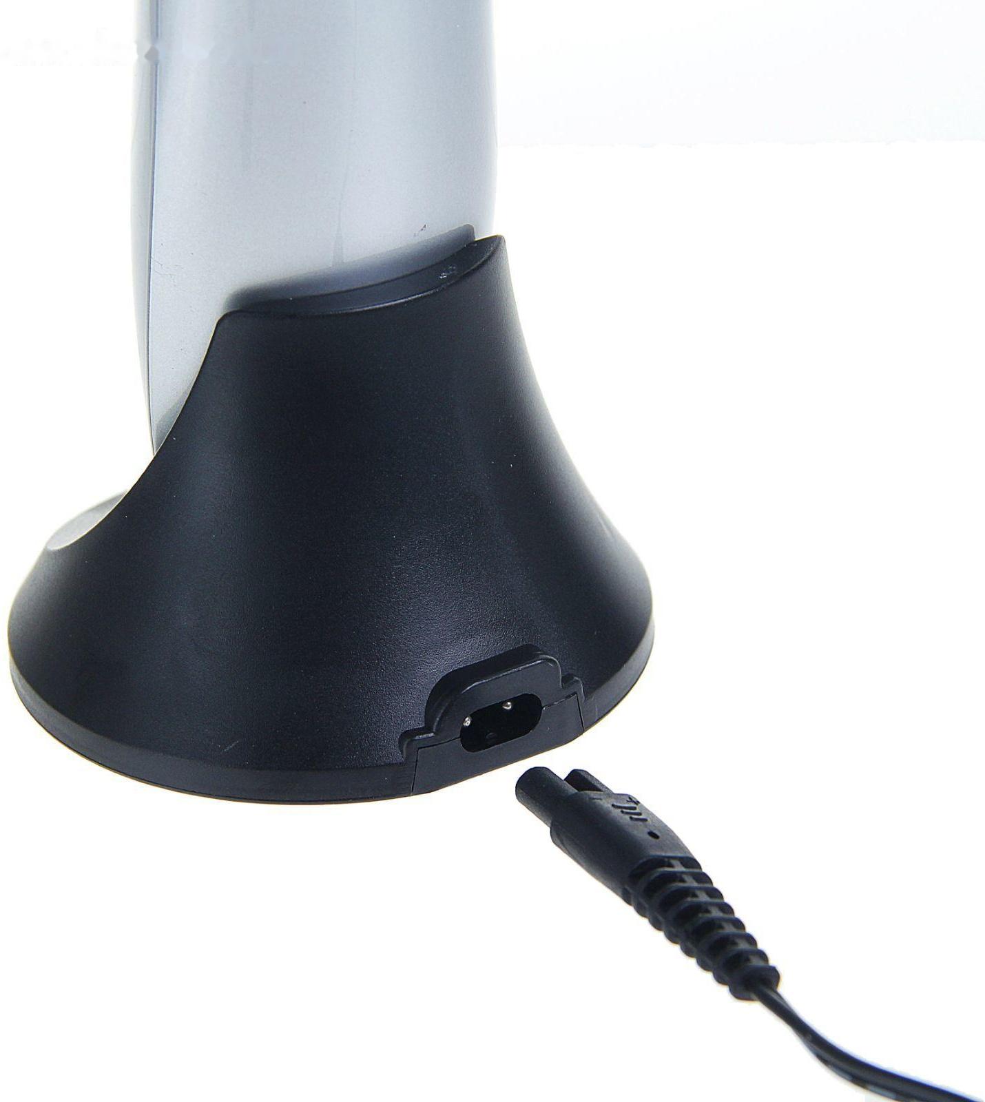 Машинка для стрижки Galaxy GL 4155, 3 Вт, АКБ, 4 насадки, лезвия из нерж. стали