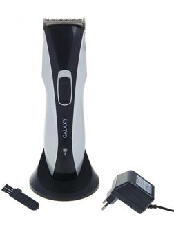 Машинка для стрижки Galaxy GL 4155, 3 Вт, АКБ, 4 насадки, лезвия из нерж. стали