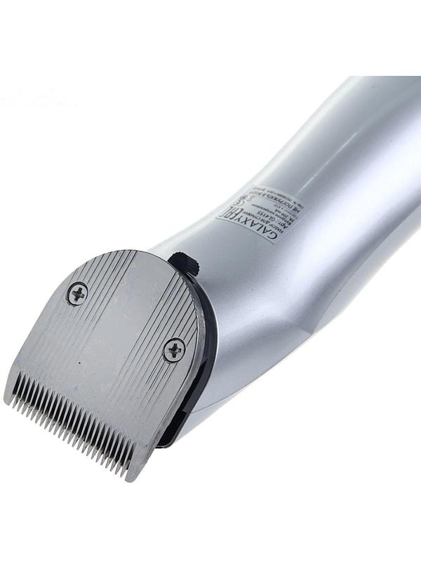 Машинка для стрижки Galaxy GL 4155, 3 Вт, АКБ, 4 насадки, лезвия из нерж. стали