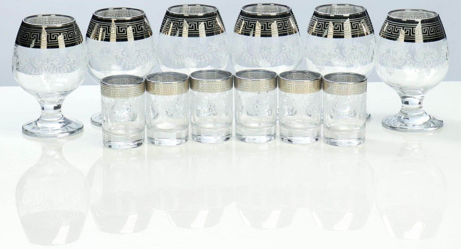 Мини-бар 12 предметов коньяк, гравировка 350/50 мл