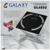 Весы напольные Galaxy GL 4850, диагностические, до 180 кг, 2хAAA, стекло, чёрные