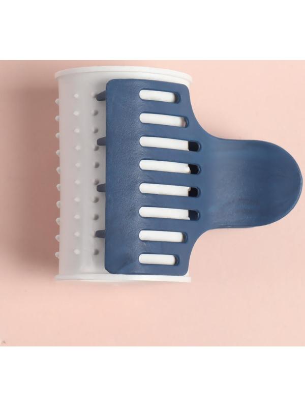 Термобигуди с крабом, d = 3,8 см, 4 шт, цвет красный