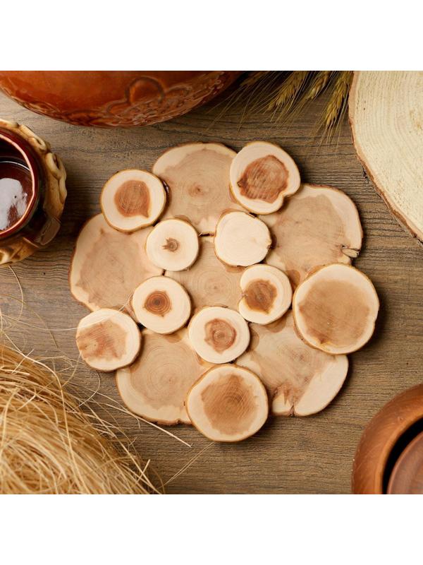 Подставка под горячее «Классика», D=20 см, можжевельник