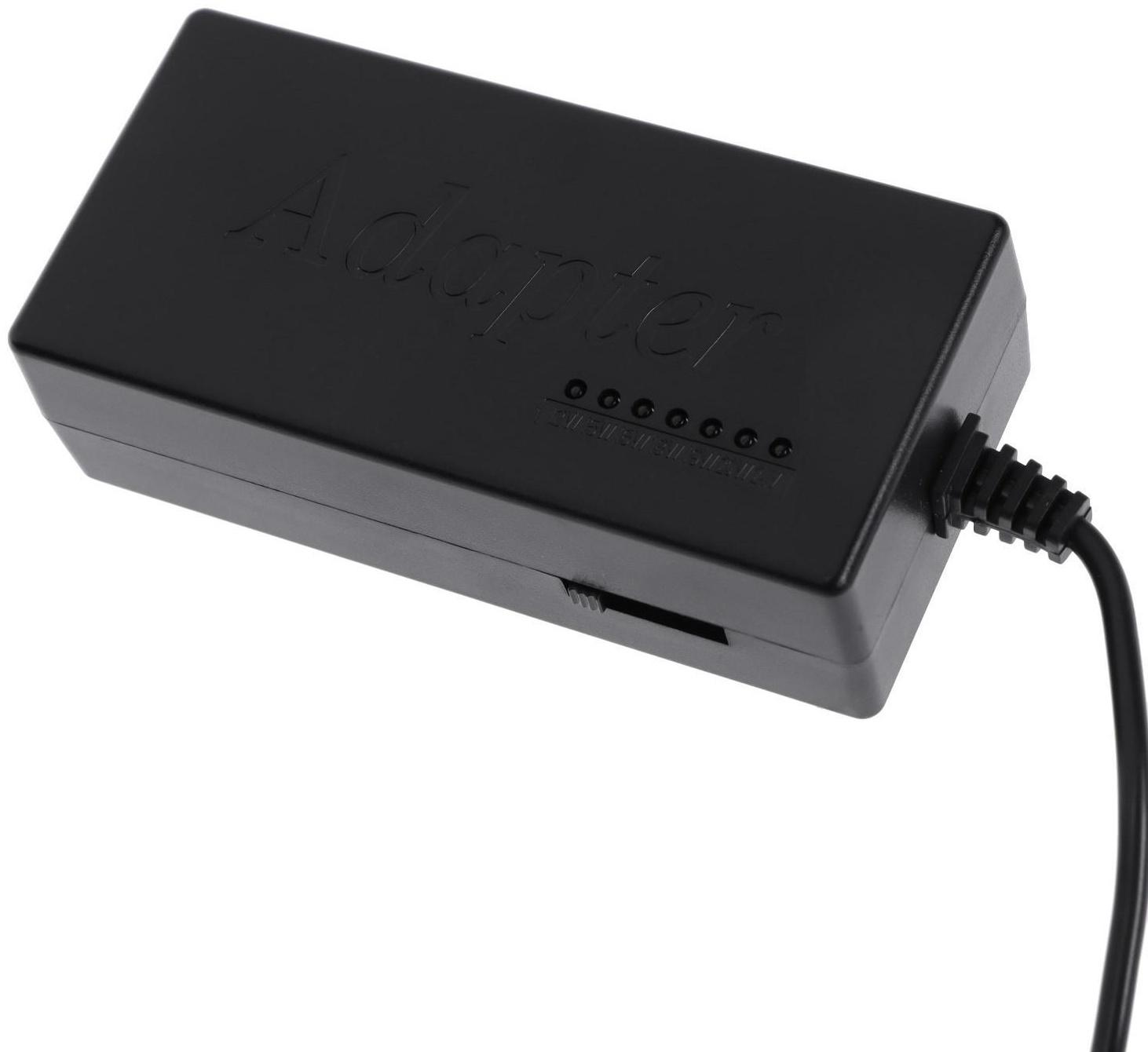 Универсальное зарядное устройство для ноутбука Luazon ZU10, 120 Вт, с переходниками 8 шт