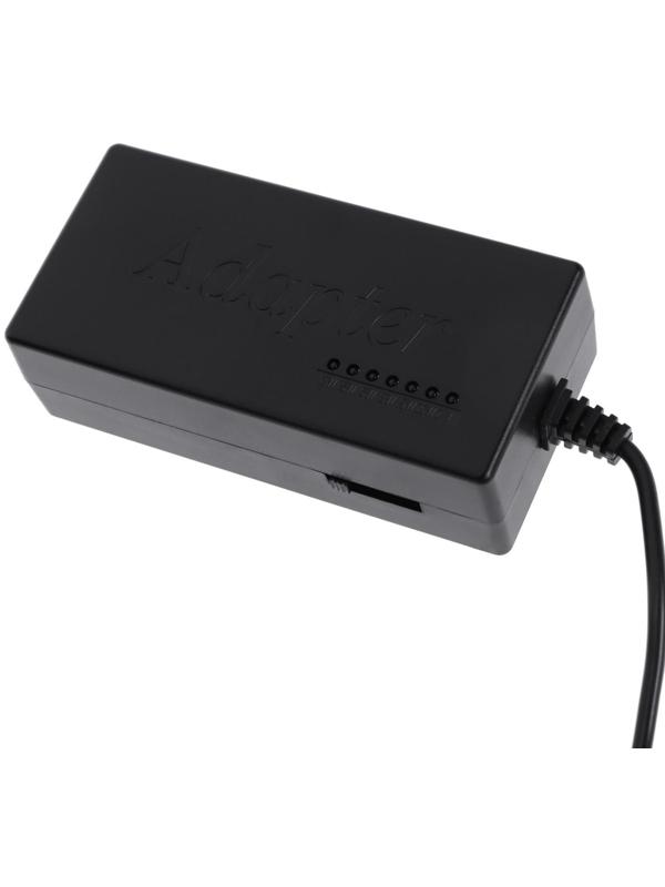 Универсальное зарядное устройство для ноутбука Luazon ZU10, 120 Вт, с переходниками 8 шт