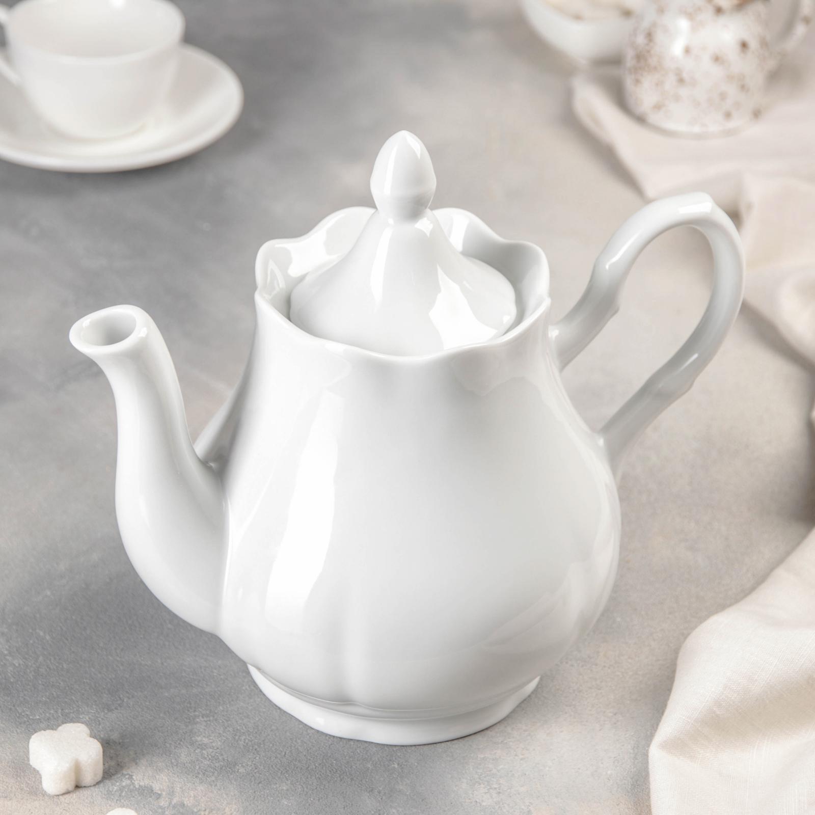 Чайник «Романс», 1,75 л, цвет белый