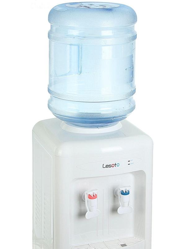 Кулер для воды LESOTO 222 LD, с охлаждением, 615 Вт, белый