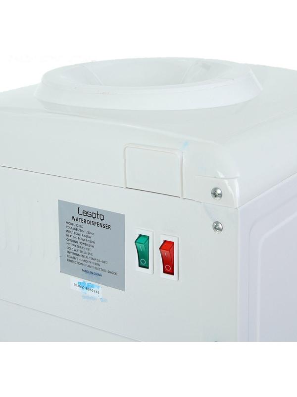 Кулер для воды LESOTO 222 LD, с охлаждением, 615 Вт, белый