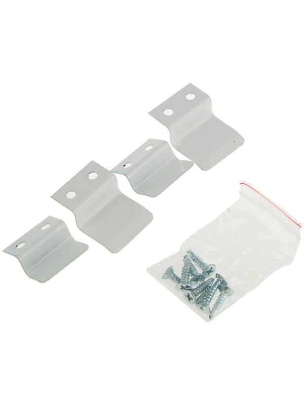 Крепление для москитной сетки, металлическое, белое