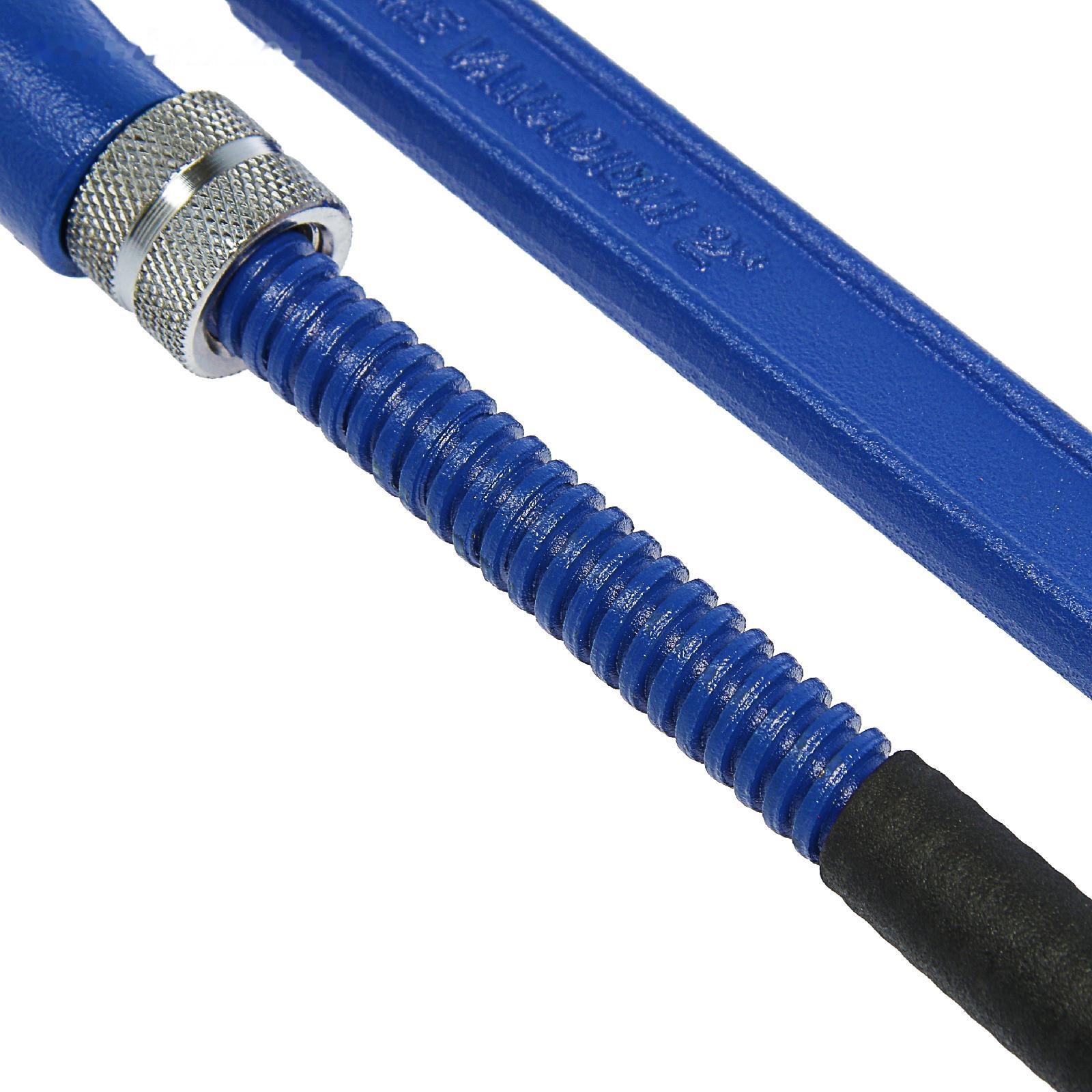 Ключ трубный рычажный ТУНДРА, полукруглый зажим 45°, раскрытие до 65 мм, №3, 2