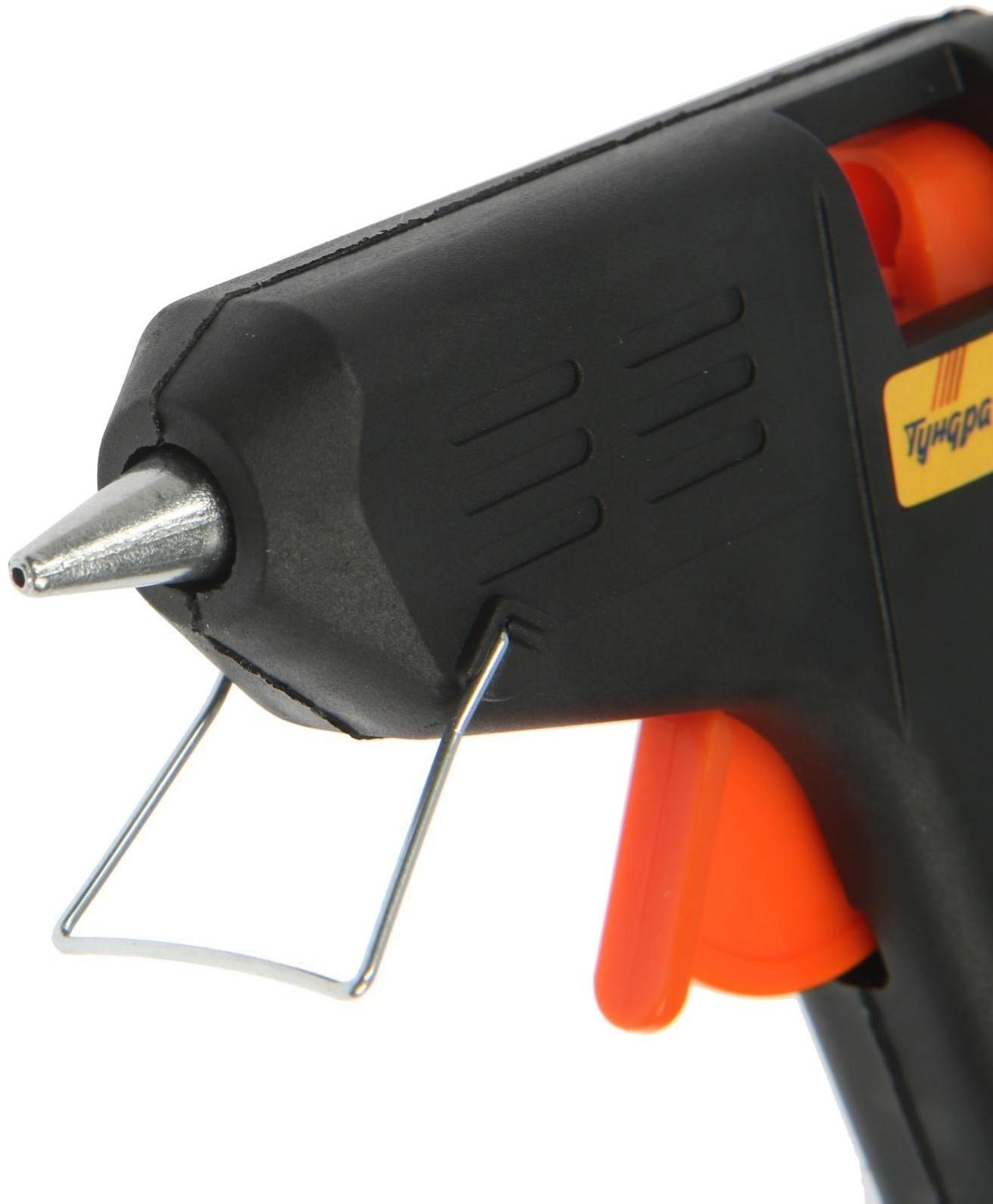 Клеевой пистолет ТУНДРА, 20 Вт, 220 В, 7 мм