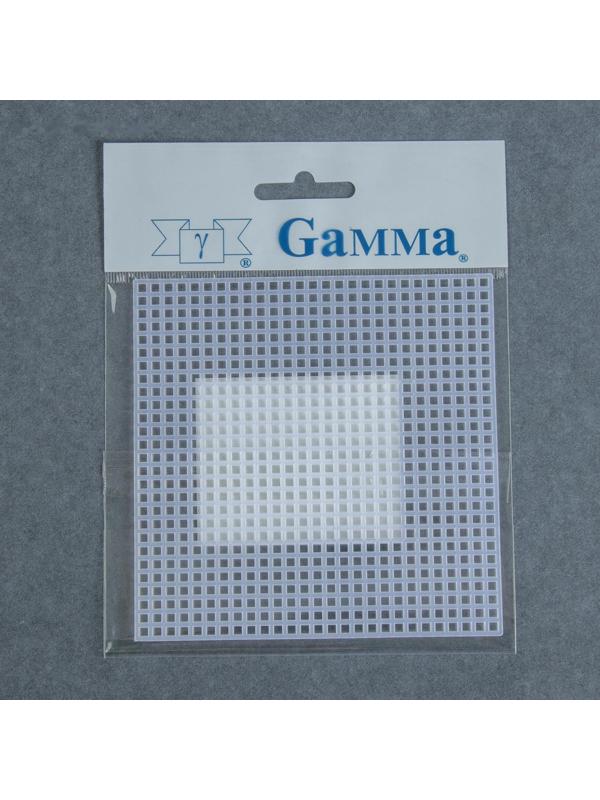 Канва для вышивания, 10,7 × 10,7 см, цвет белый