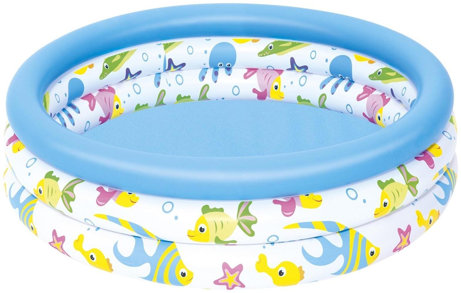 Бассейн надувной «Океан», 102 х 25 см, от 2 лет, 51008 Bestway