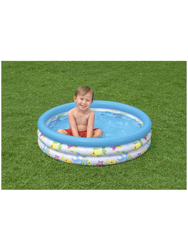 Бассейн надувной «Океан», 102 х 25 см, от 2 лет, 51008 Bestway