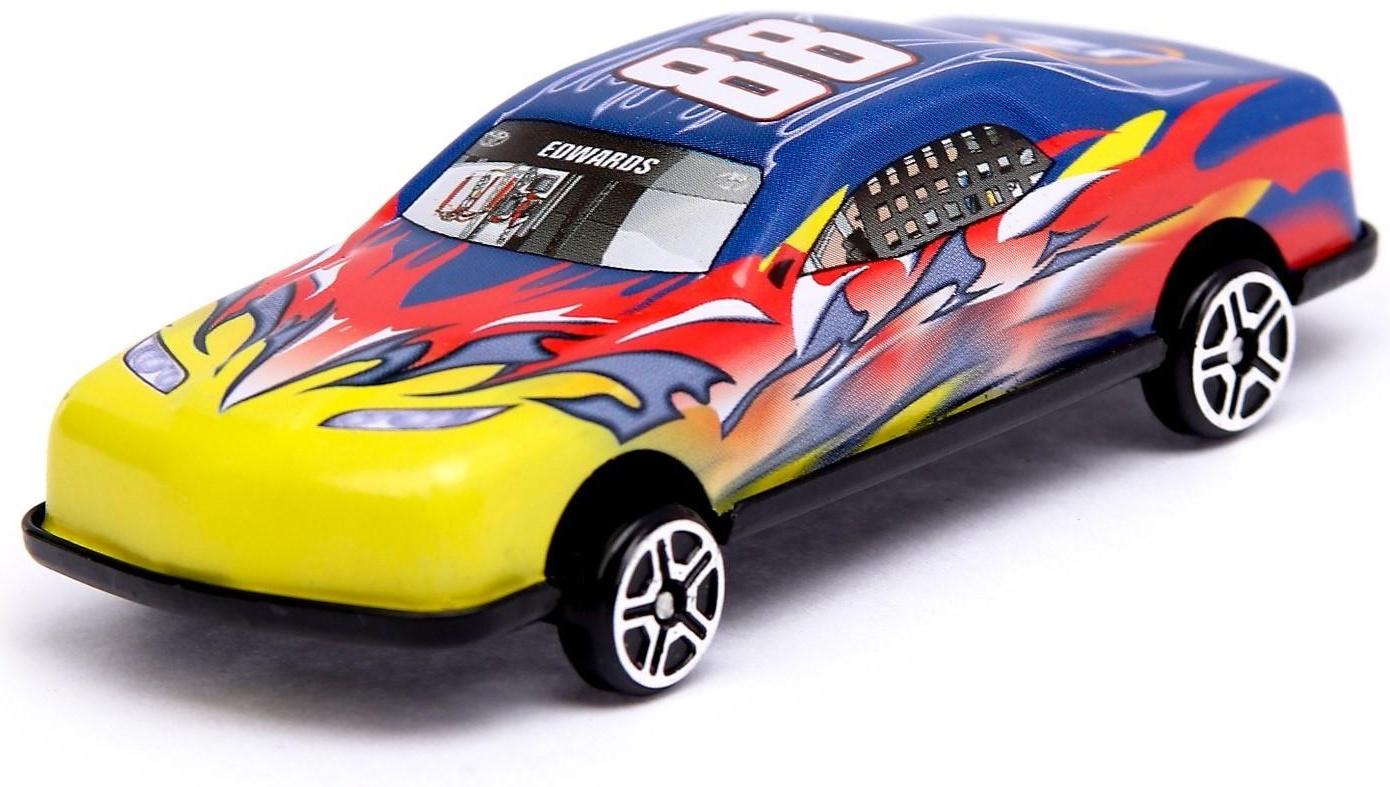 Машина металлическая «Рейсинг», цвета МИКС