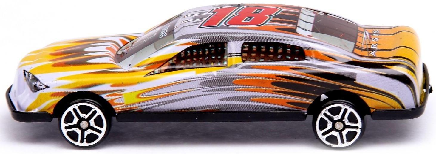 Машина металлическая «Рейсинг», цвета МИКС