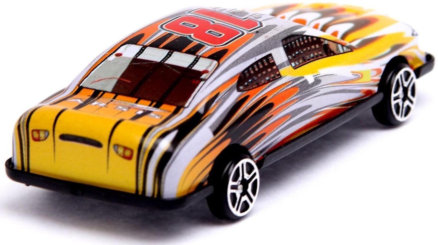 Машина металлическая «Рейсинг», цвета МИКС