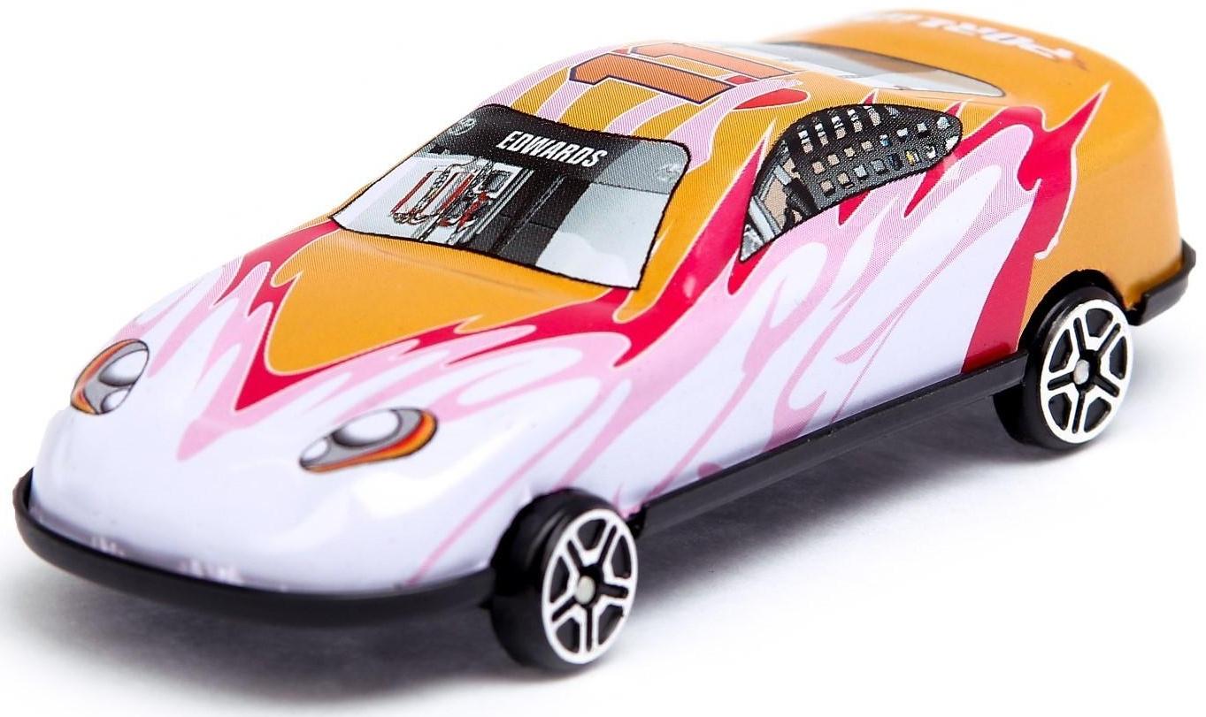 Машина металлическая «Рейсинг», цвета МИКС