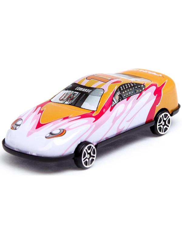 Машина металлическая «Рейсинг», цвета МИКС