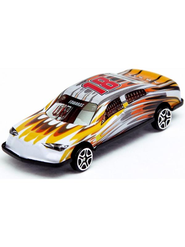 Машина металлическая «Рейсинг», цвета МИКС