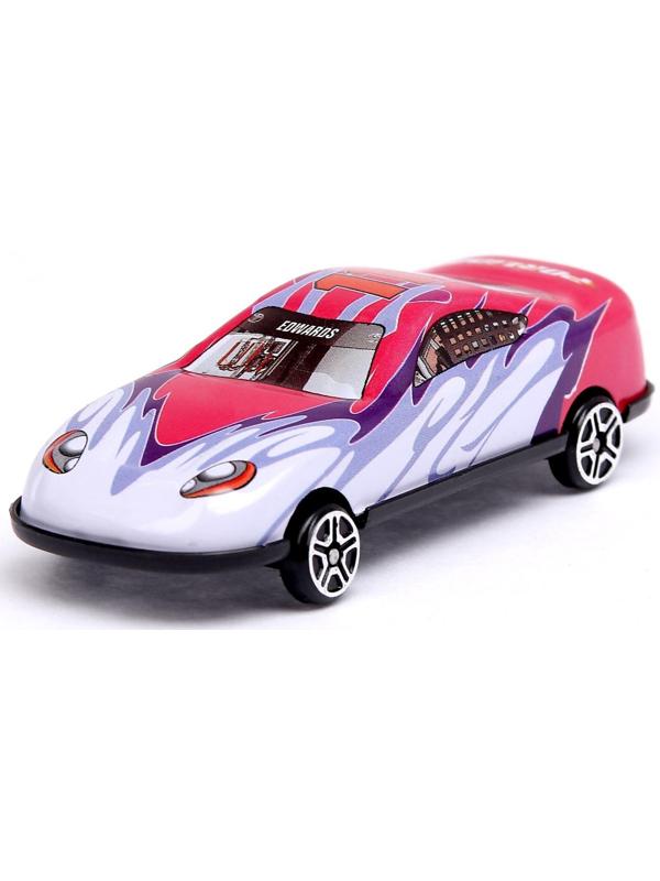 Машина металлическая «Рейсинг», цвета МИКС