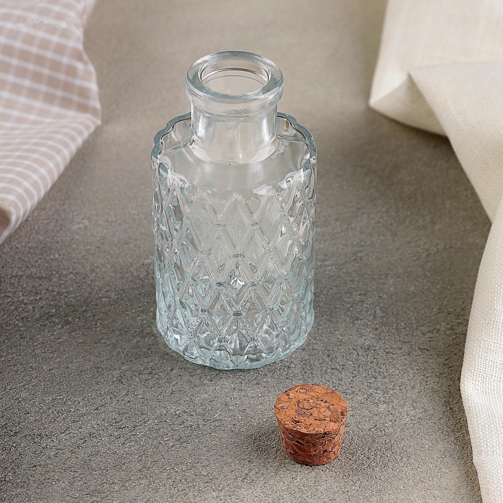 Ёмкость стеклянная для специй Доляна «Парфе. Ажур», 100 мл, 10×5 см