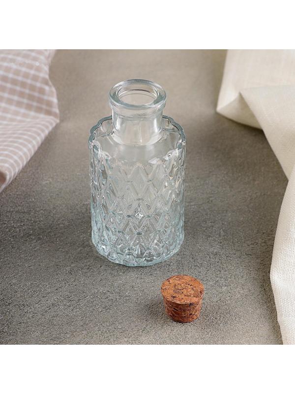 Ёмкость стеклянная для специй Доляна «Парфе. Ажур», 100 мл, 10×5 см