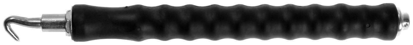 Крюк для вязки арматуры ТУНДРА, автоматический, обрезиненная рукоятка, 310 мм