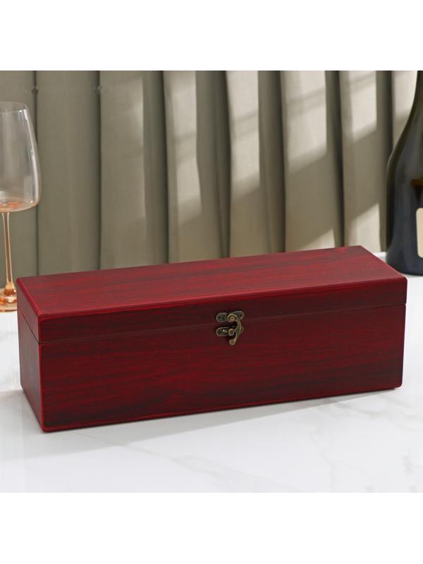 Набор для вина «Ла-Манш», 6 предметов: кейс для бутылки, каплеуловитель, кольцо, штопор, термометр, пробка