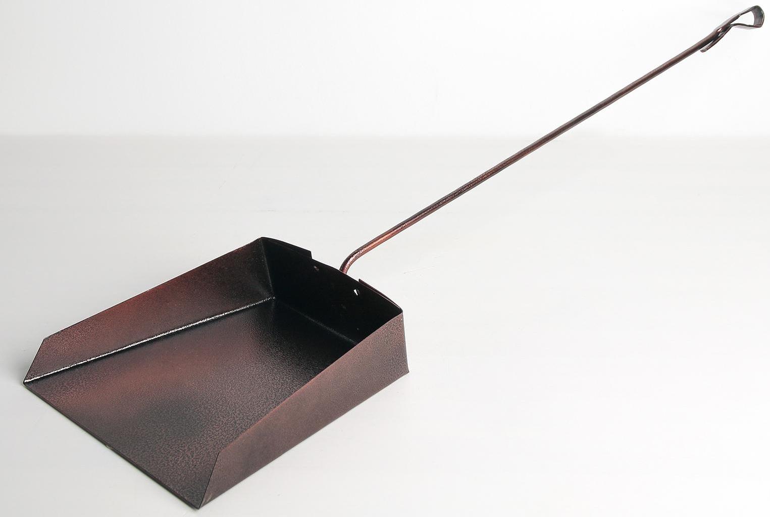 Совок для золы Доляна «Большой», 20×20 см, длина 60 см, цвет МИКС