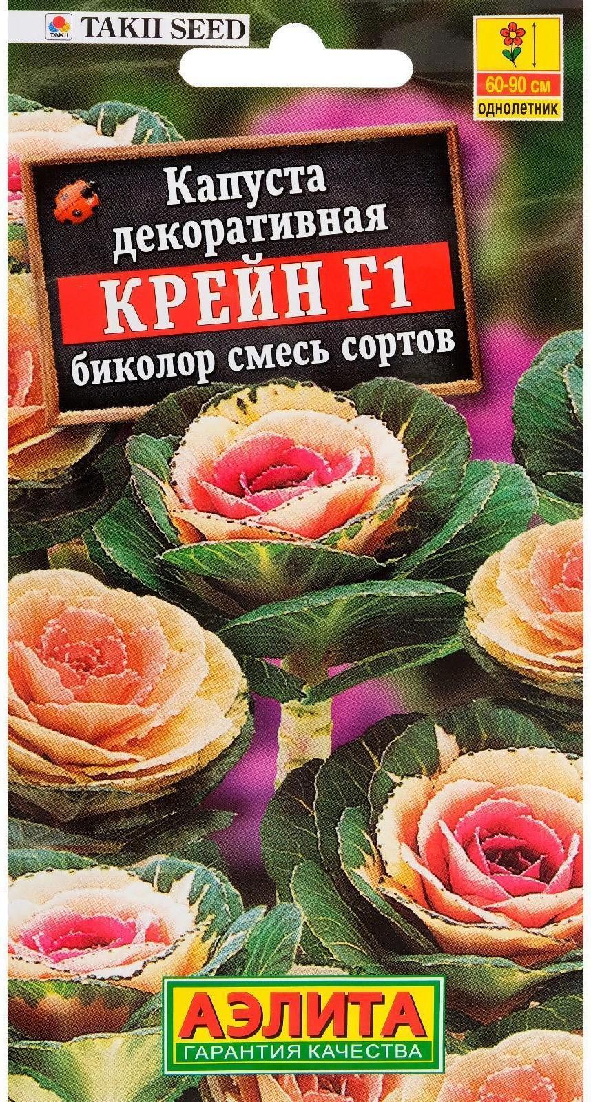 Семена цветов Капуста декоративная 