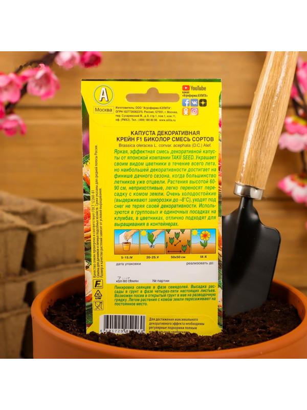 Семена цветов Капуста декоративная 