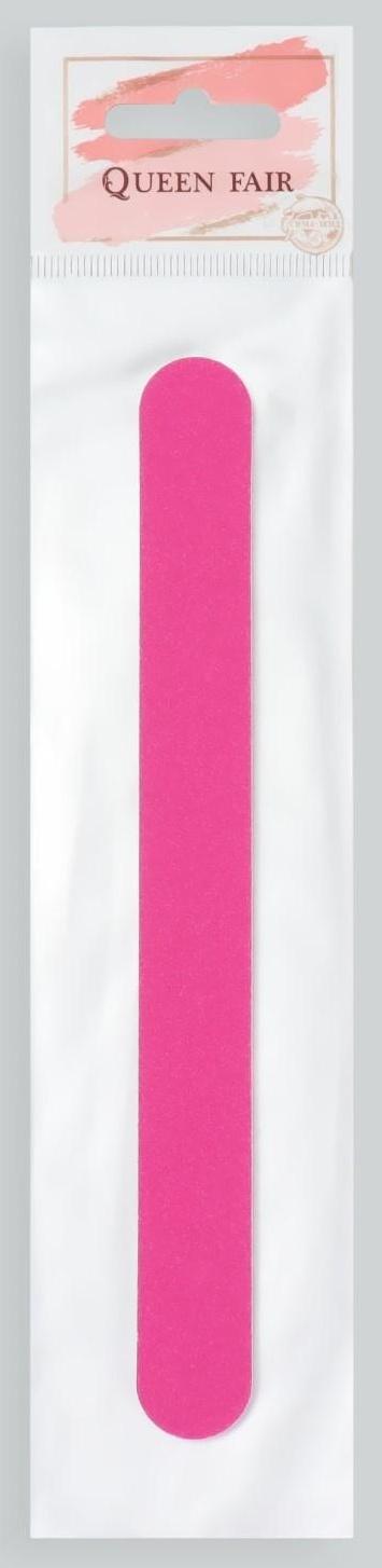 Пилка-наждак, абразивность 200/200, 18 см, цвет МИКС