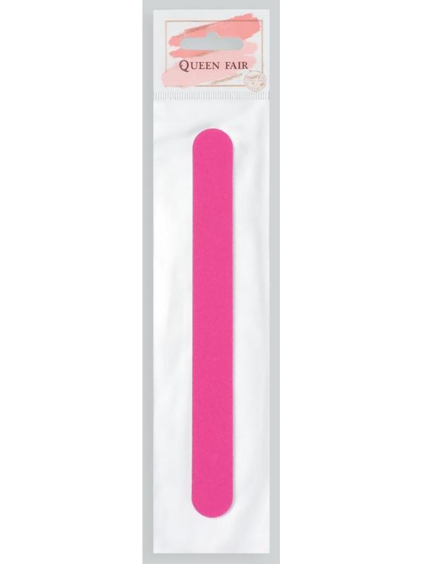 Пилка-наждак, абразивность 200/200, 18 см, цвет МИКС