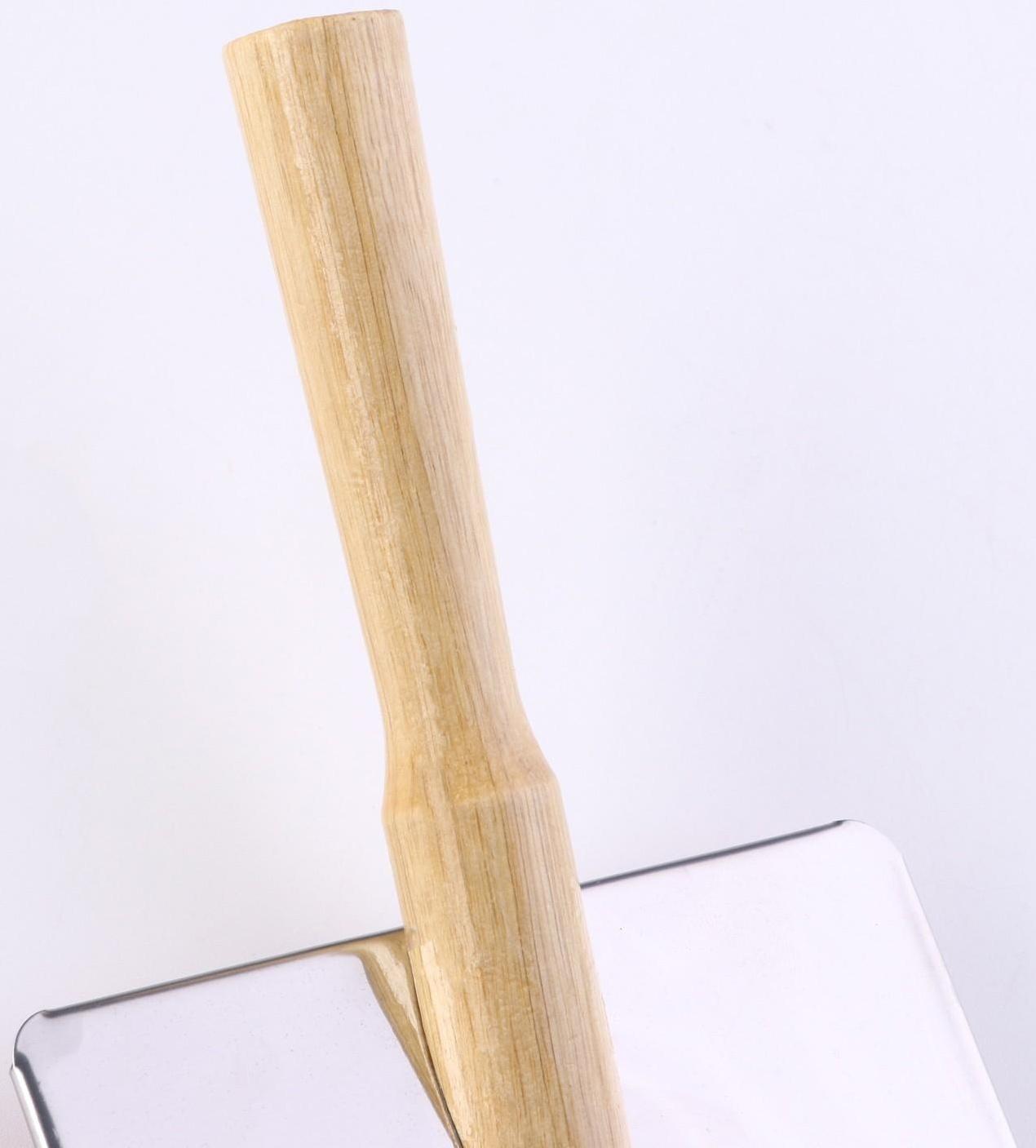 Пуходерка Wood средняя без капель, деревянная ручка, 9 х 12 см