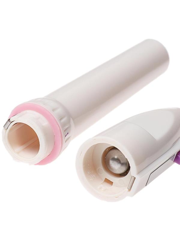 Аппарат для маникюра Luazon LMM-01-05, 5 насадок, 2 Вт, 2хAA (не в комплекте), белый