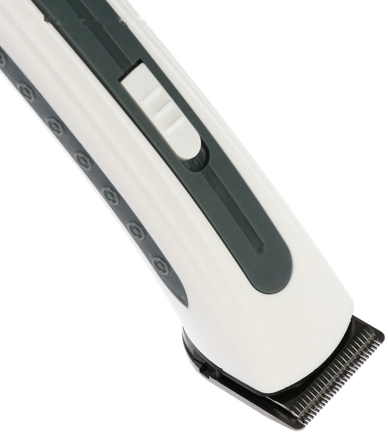 Машинка для стрижки Luazon LTRI-11, 3 Вт, 3 мм, АКБ, серая