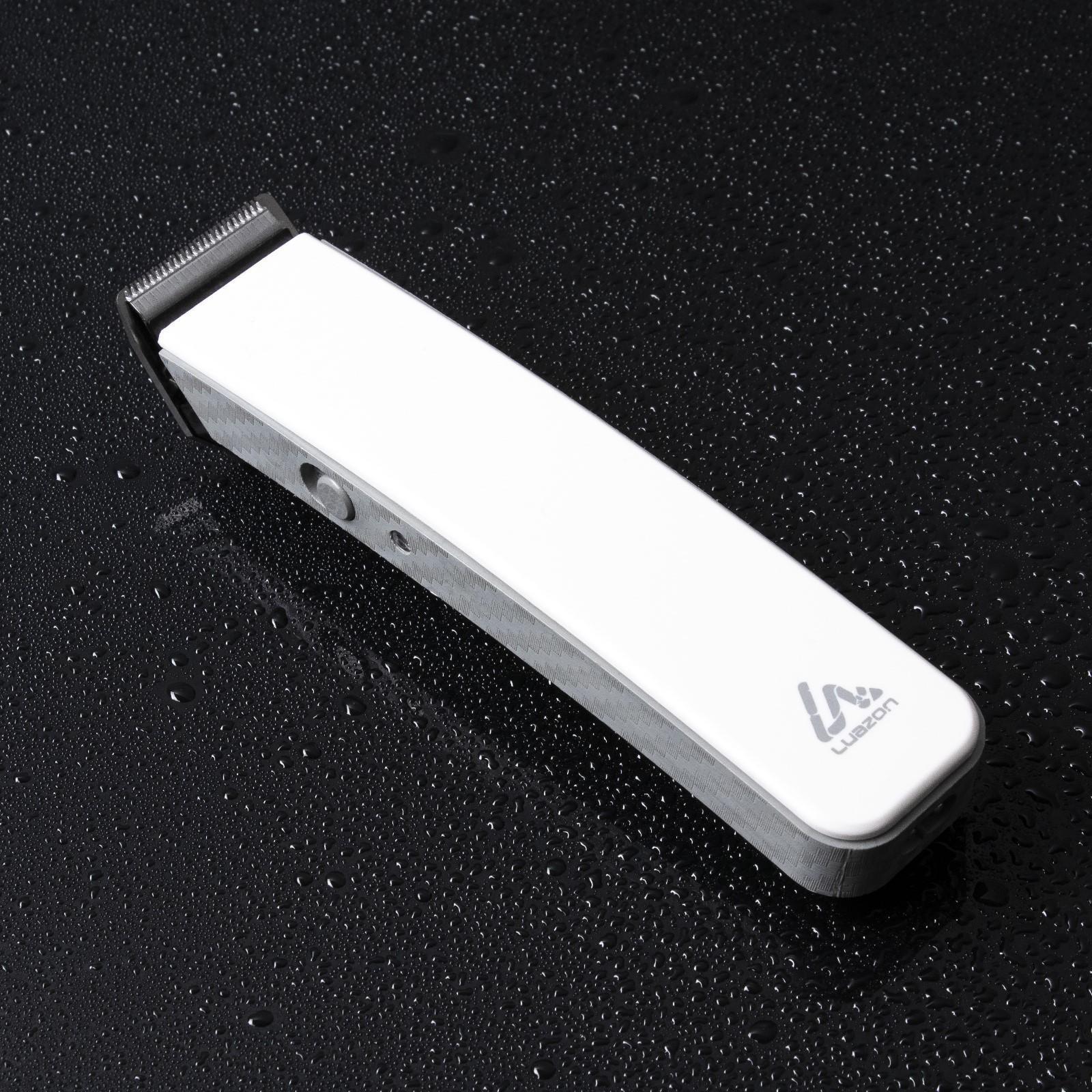 Машинка для стрижки Luazon LTRI-21, 3 Вт, 3/6/9 мм, LED-индикатор, АКБ, белая