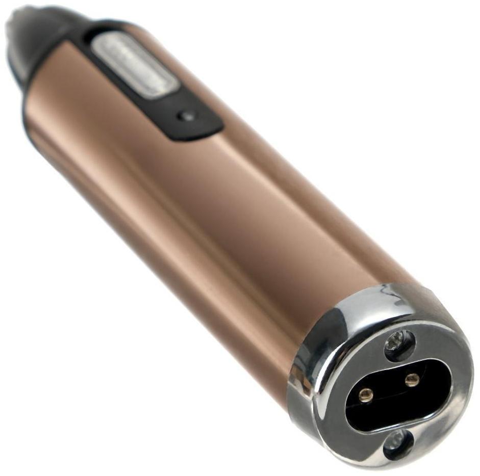 Триммер для волос Luazon LTRI-02, для носа/ушей, АКБ, золотистый