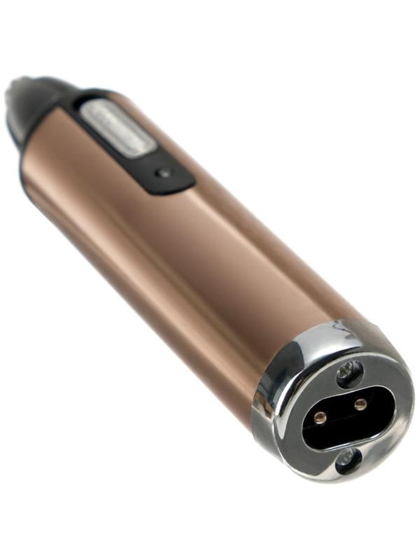 Триммер для волос Luazon LTRI-02, для носа/ушей, АКБ, золотистый