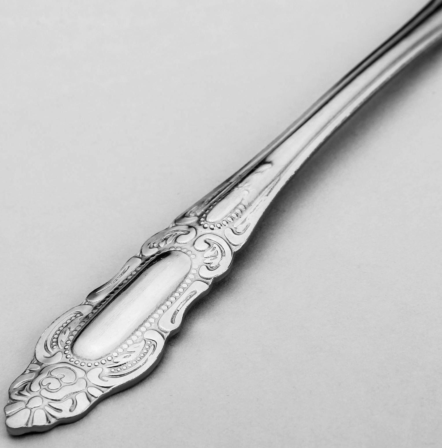 Вилка для мяса из нержавеющей стали «Королевство», h=23 см, цвет серебряный