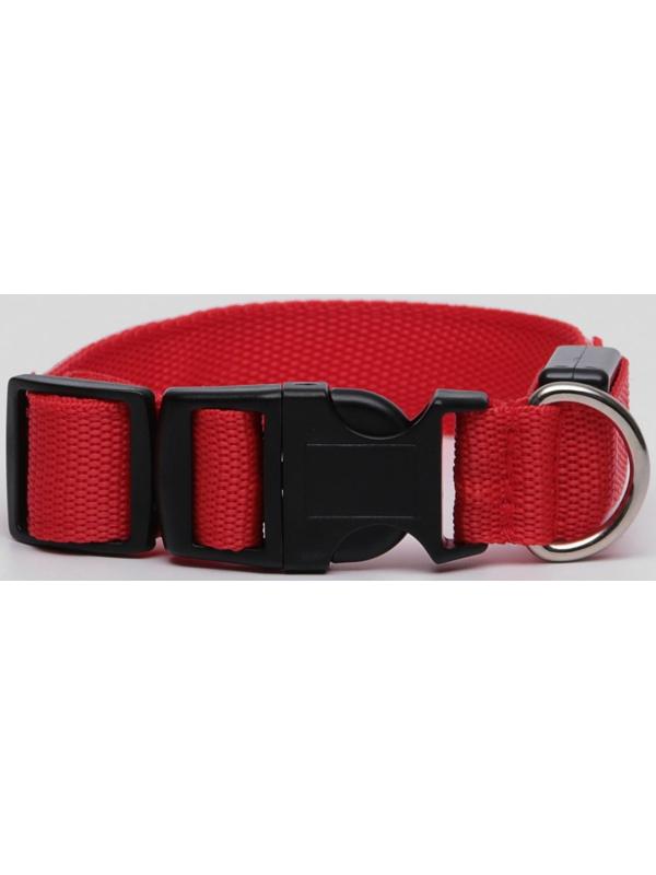 Ошейник с подсветкой, S, 38-40 см, 3 режима свечения, красный