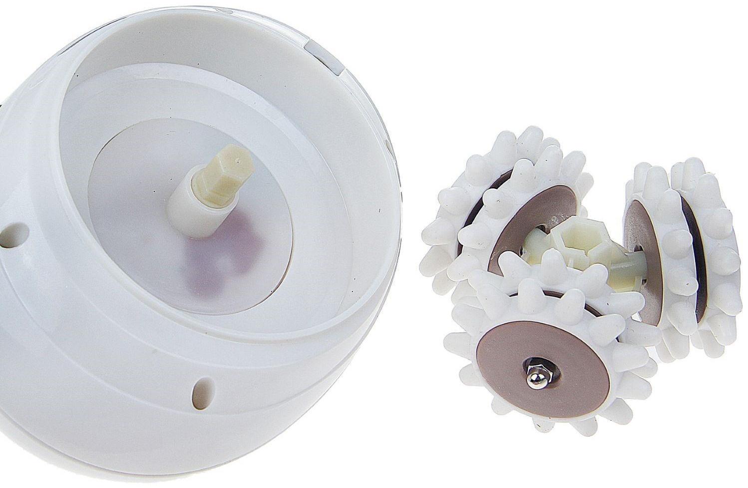 Массажёр для тела Luazon LEM-045, антицеллюлитный, 2 режима, 220 В, белый