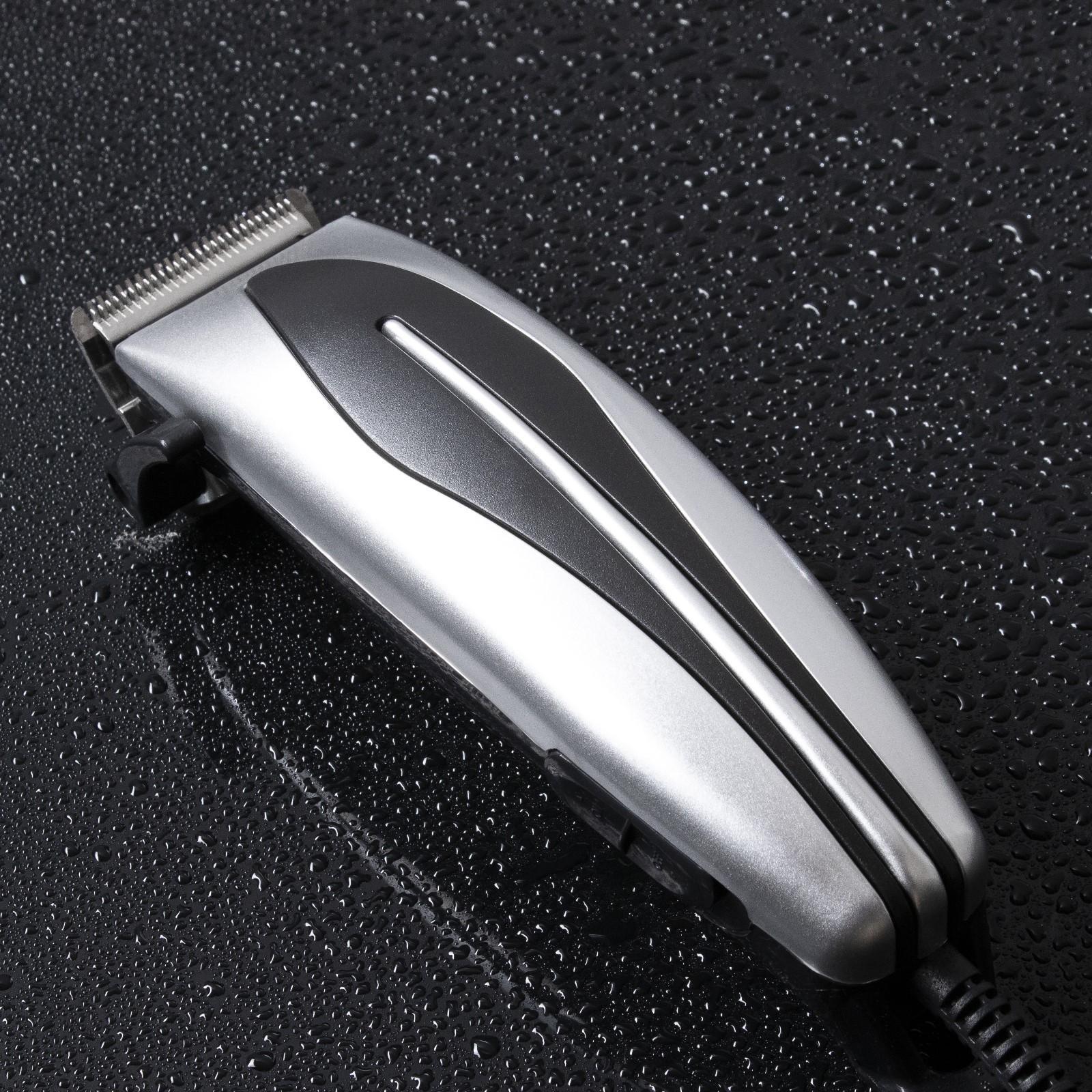 Машинка для стрижки Luazon LTRI-12, 15 Вт, 3/6/10/12 мм, 220 В, серебристая