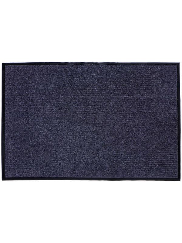 Коврик придверный влаговпитывающий, ребристый, «Стандарт», 80×120 см, цвет серый