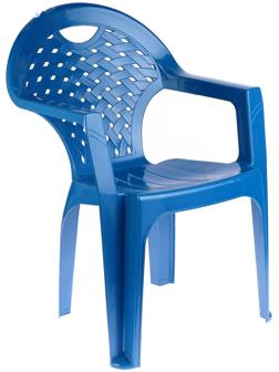 Кресло, 58,5 х 54 х 80 см, цвет синий