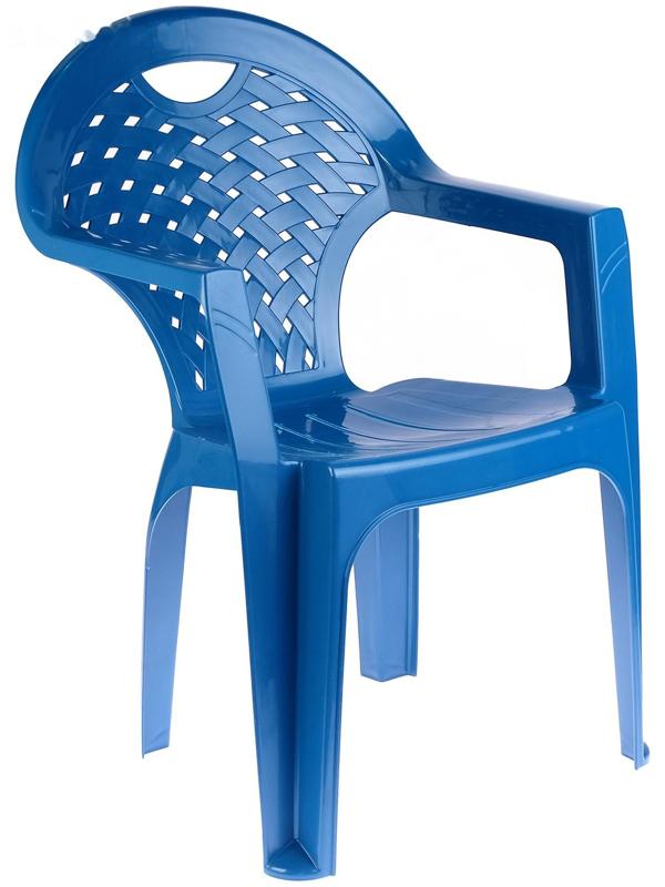 Кресло, 58,5 х 54 х 80 см, цвет синий