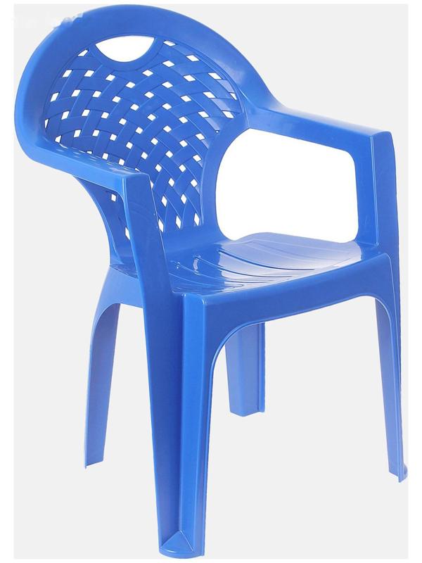 Кресло, 58,5 х 54 х 80 см, цвет синий