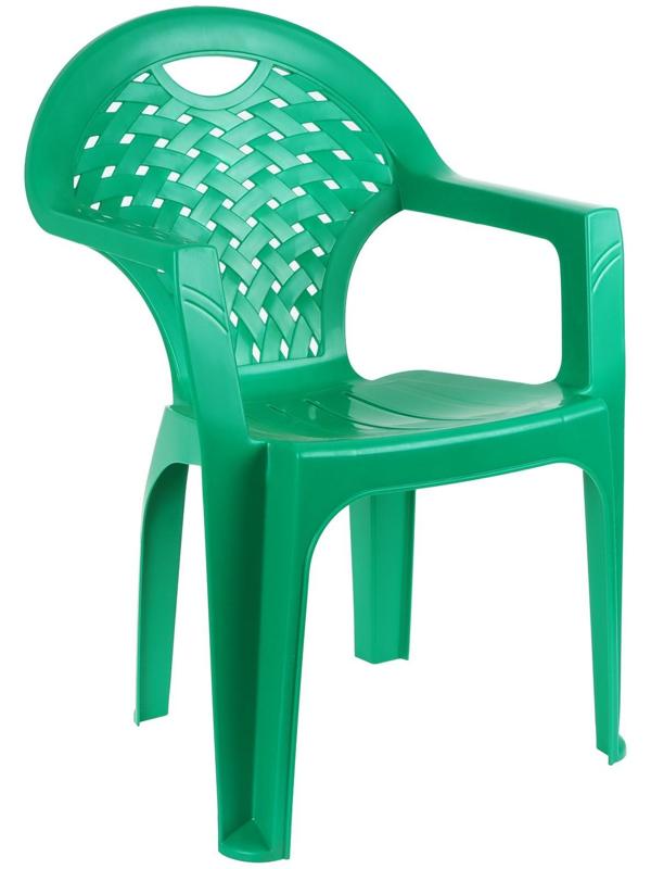 Кресло, 58,5 х 54 х 80 см, цвета микс (зелёный)